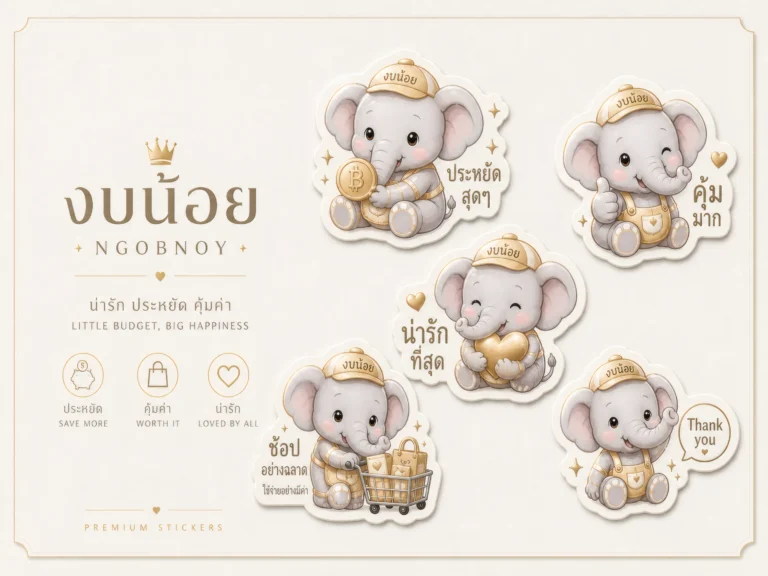 งบน้อยก็ทำสติ๊กเกอร์ให้ดูแพง-cover