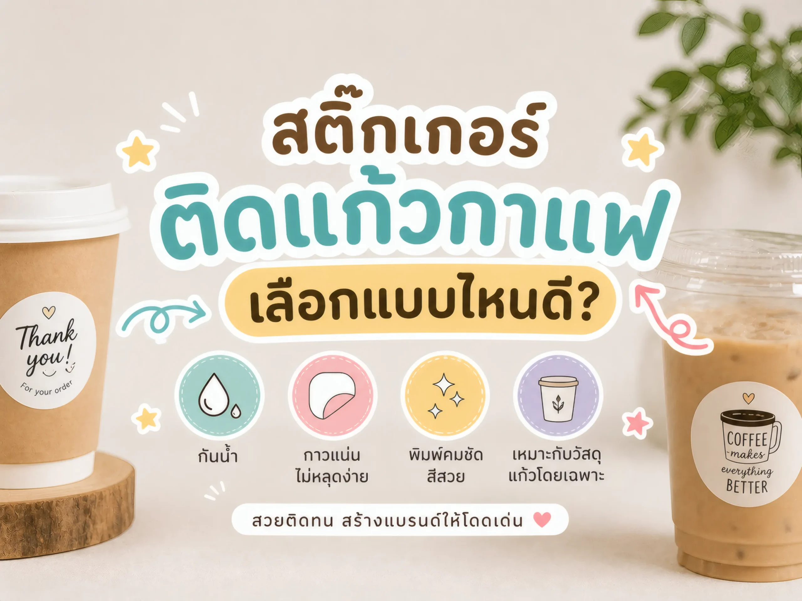 สติ๊กเกอร์ติดแก้วกาแฟเลือกแบบไหนดี-cover