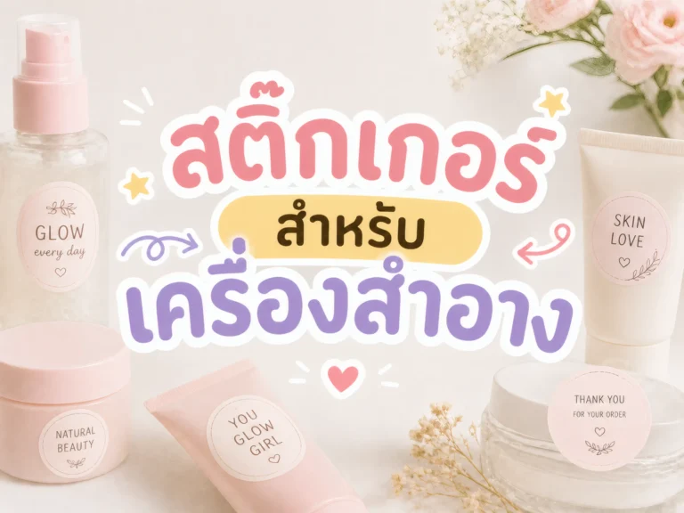 สติ๊กเกอร์สำหรับเครื่องสำอาง-cover