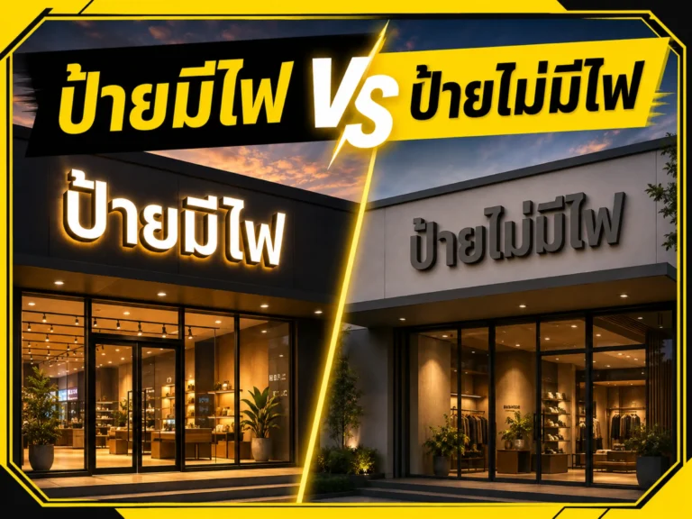 19154 20260812 illuminated vs non illuminated signs (Horizontal)